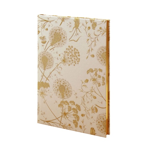 [GIR-82RO NBB 135] CAHIER RIGIDE TRANCHE DOREE 15*21 CM
