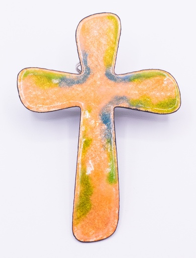 [GIR-82SASCR3] CROIX EMAUX JAUNE