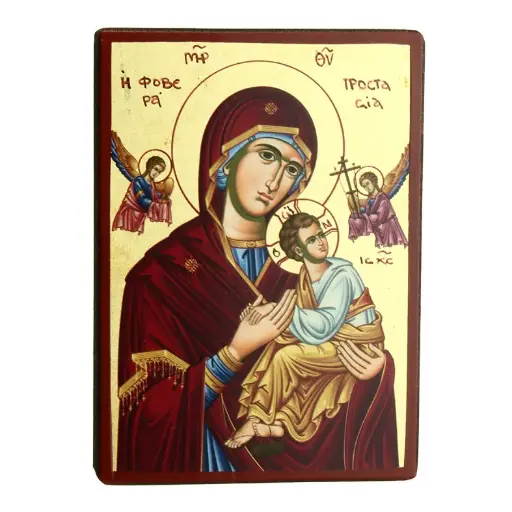 [IKO-13B1ADB] Icoon lithograpfie/plat - A.D.Bijstand (95x135mm)