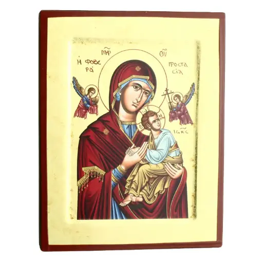 [IKO-13D2ADB] Icône sériegraphie/bord - Perp. Secours (130x170mm)