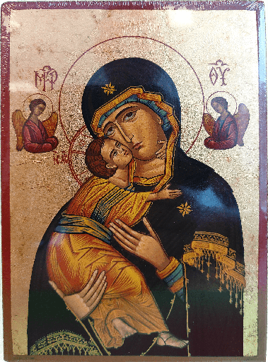 [IKO-13D3VLA] D3       PLAIN SERIEGRAPHY ICON (13x18) - 005 VM Vladimir