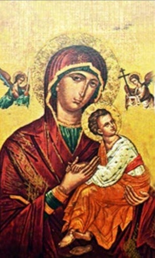 [IKO-31T2ADB] Ikoon OLV Altijddurende Bijstand - 10x15cm