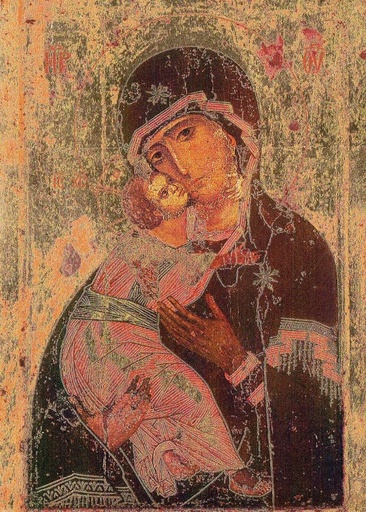 [IKO-35S3VLA] Zeefdrukikoon/slagmetaal - Vladimir - 15x20cm