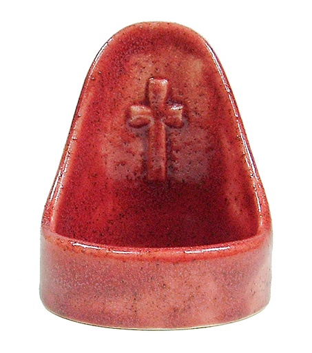 [KAN-02L1] Candle holder ceramic - red/bleu/white