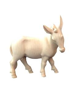 [KGR-07S01ANE09N] Ane debout/Groupe Sonia - H 9cm - bois sculpté/naturel
