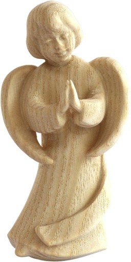 [KGR-07GLE70A12N] Gloria angel/Aida group - wood carving/naturel - 12cm