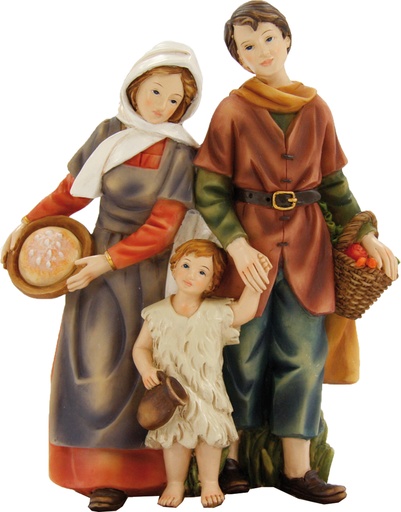 [KGR-47K182-63] Gezin Met Kind - Groep 9cm 