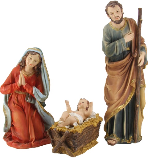 [KGR-47K272FAM] H.Family 4-piece - polystone/colored - H 60cm