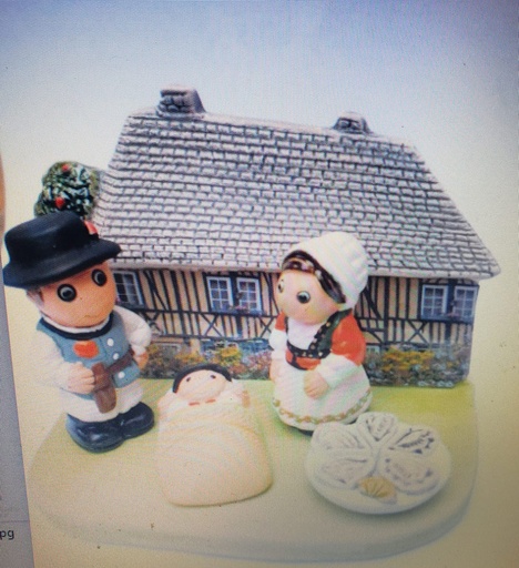 [KGR-85NORM] Kerstgroep "Frankrijk/Normandië" - 7x9cm