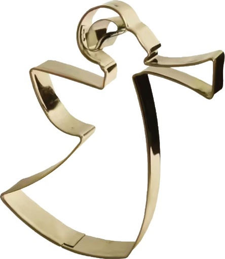 [KST-62M14] Bakvorm Engel verguld - H 9cm