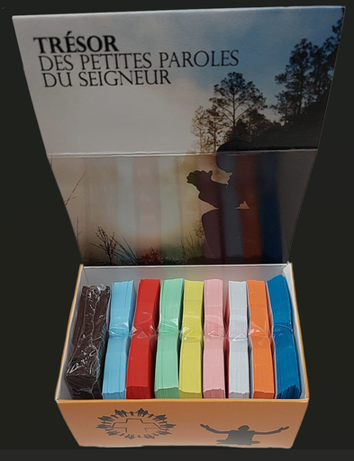 [LIV-34TPP01] Trésor des petites paroles du Seign eur - 376 versets Bibliques - FR/AN