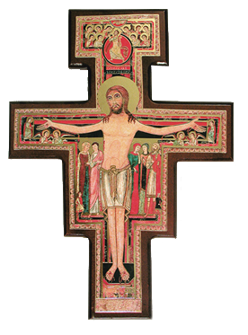 [MKR-09IK1207DAM] Croix murale San Damiano - 70cm