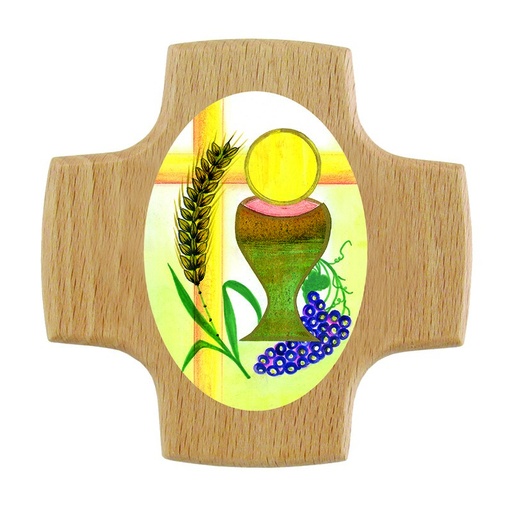 [MRL-810053] Kreuz Kelch / Trauben / Ähre / Kreuz (85x85mm)