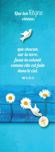 [SGC-31SC001] Signet communion - 5,5/15cm Que ton règne...