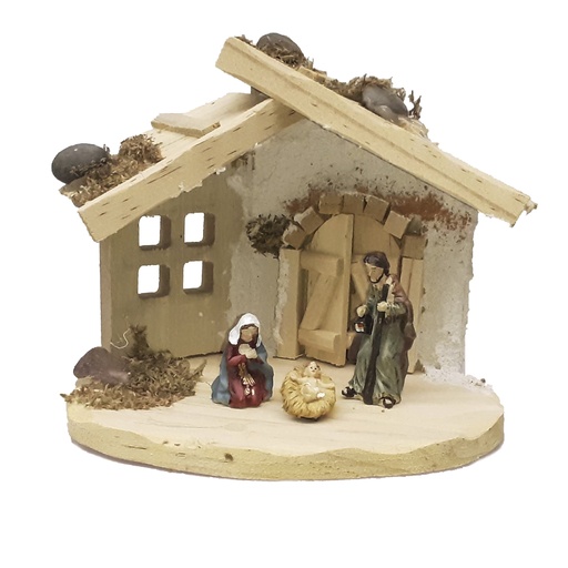 [STL-47S127] Cabane Lanz - 16x10,5x12,5cm