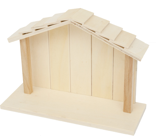 [STL-92M1] Stalletje/hout - 26x9,5x18,5cm