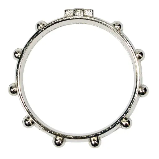[TNT-09A124] Bidring - metaal (⌀ 22-25-28mm assorti)