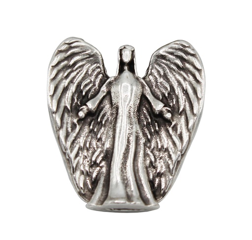 [WBG-17ENG01] Ange protecteur argenté - 35mm