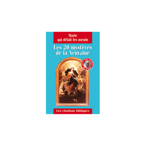 [LIV-95MQNMYS] Livret 'Marie qui défait les Noeuds - 20 Mystères de la neuvaine