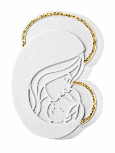 [GIR-82RES 2] VIERGE A L ENFANT 6*9CM