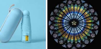 [SOU-91PP04A] Parapluie - métal/polyester/6K - manuel - 90cm - propre logo MC avec boîtier