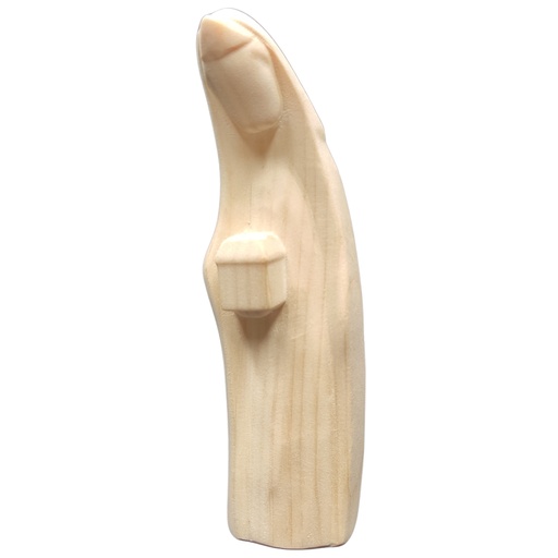 [KGR-07M01ROC12N] Koning Melchior "Zirbe" Kollektie - 12cm - natuur