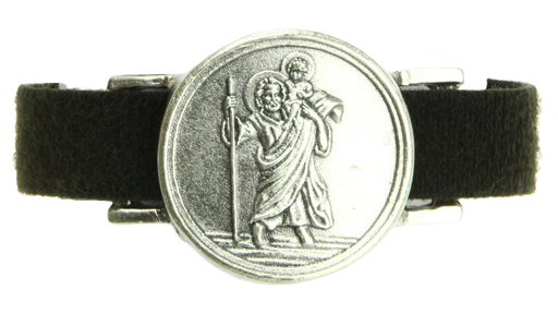 [PLK-41M01KRI] Plaque Moto - St Christophe