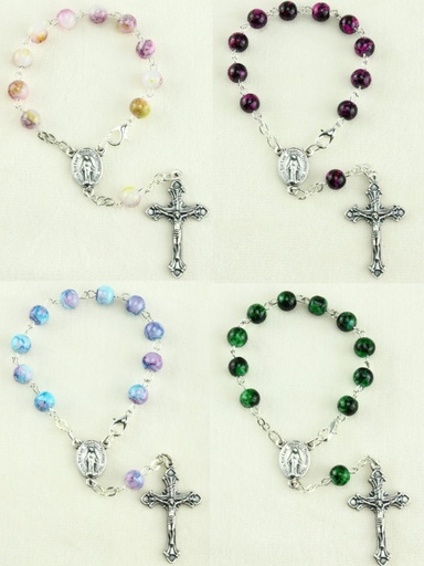 [TNT-35M002] Dizainier - verre - couleur assorti (Ø 5mm)