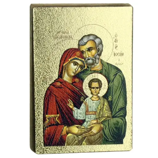 [IKO-35L1FAM] Papierdruck - Hl. Familie (65x95mm)