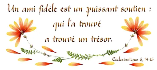 [PDO-00CFR002] Kaart serie 'Citations - L'Amitié' - 'Un ami fidèle est...' - 10,5x21cm + envel.