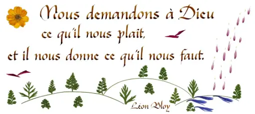 [PDO-00CFR177] Kaart serie 'Citations - Spiritualité' - 'Nous demandons à Dieu...' - 10,5x21cm + envel.