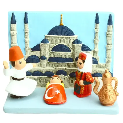 [KGR-85TUR01] Kerstgroep "Turkije" - 7x9cm
